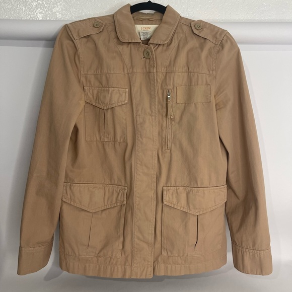 J. Crew Jackets & Blazers - J.Crew 100% Cotton Classic Twill Jacket